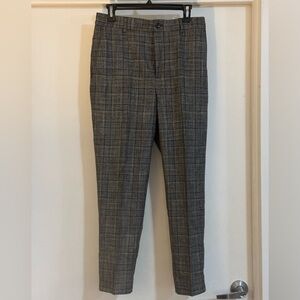 Zara lightweight Pants - Men's - Sz 31 Regular - Plaid - Blue, Black, Grey